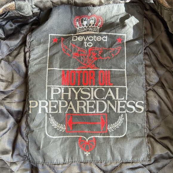 VINTAGE LEATHER JACKET - Picture 2 of 3